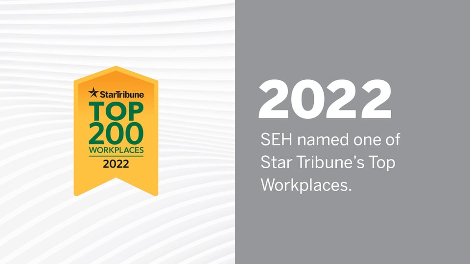 SEH Named Top Workplace by Star Tribune for 12th Consecutive Year