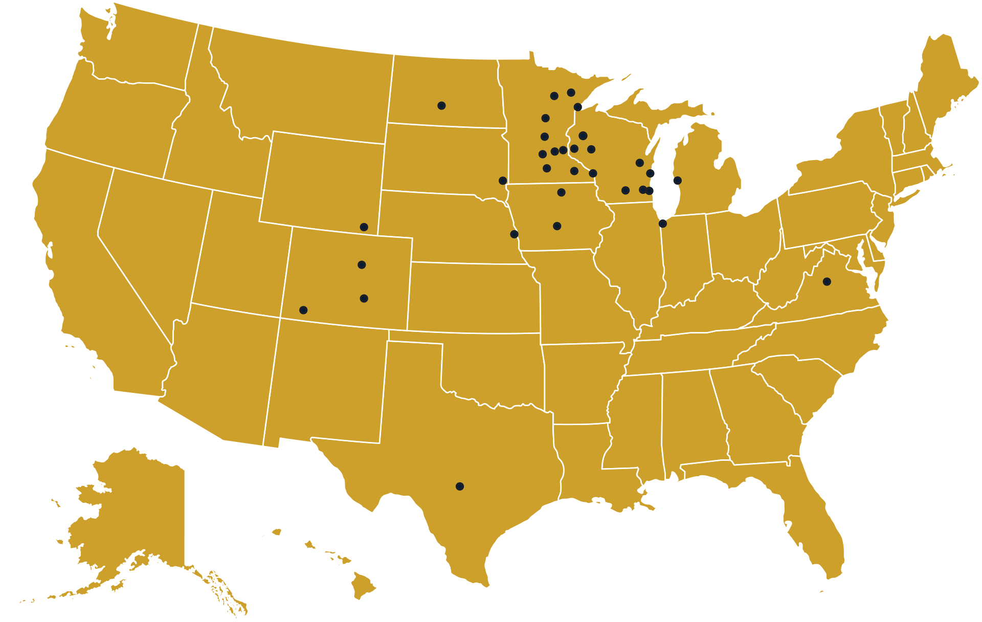 SEH office locations map